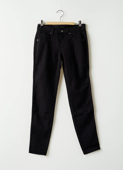Pantalon slim stretch taille normale noir SISLEY femme