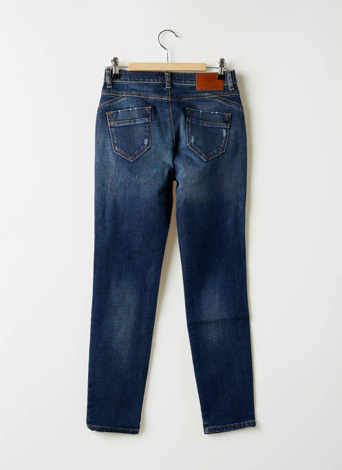 Jeans coupe slim bleu SISLEY pour femme