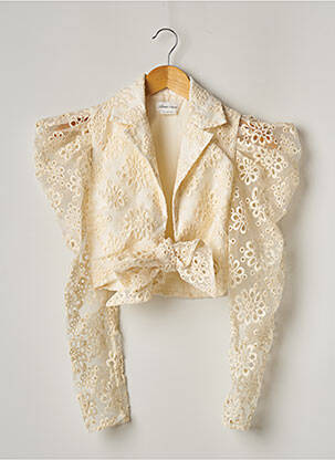 Veste casual finition intérieure doublée beige LOVERS + FRIENDS femme