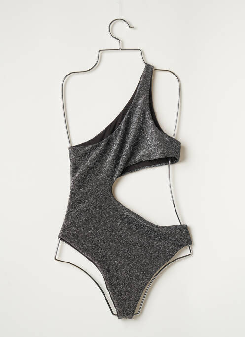 Maillot de bain 1 pièce gris MON PETIT BIKINI pour femme