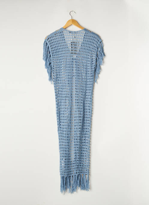 Gilet manches courtes bleu BOOHOO pour femme