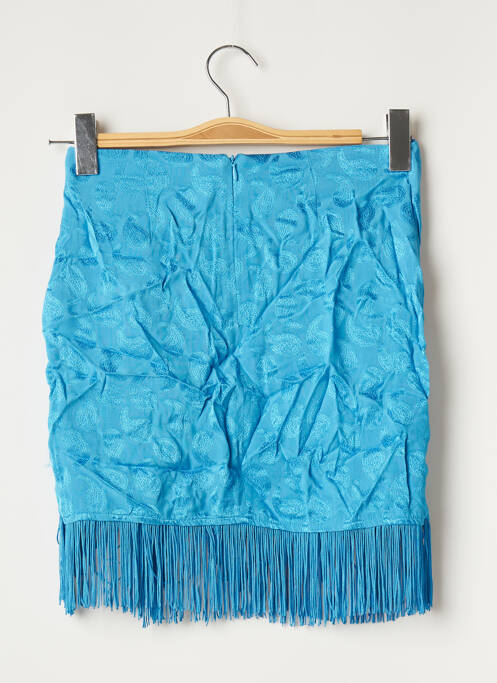 Jupe courte bleu MANGO pour femme