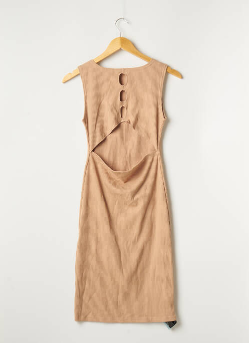 Robe mi-longue beige STORETS pour femme