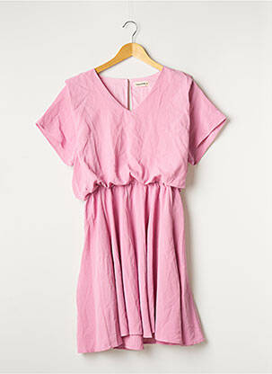 Robe courte rose SUZZY & MILLY pour femme