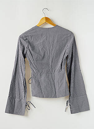 Top manches longues bleu KITU femme