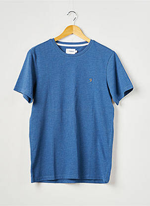 T-shirt bleu FARAH pour homme