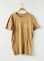 T-shirt marron QUIKSILVER pour femme seconde vue