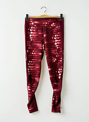 Legging  taille normale rouge ADIDAS femme