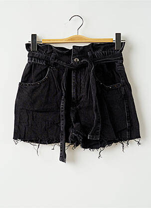 Short fermeture zippée sous rabat boutonné taille normale gris MANGO femme