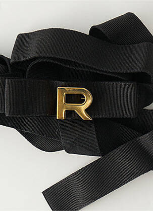 Ceinture noir ROCHAS femme