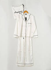 Pyjama blanc MON PETIT BIKINI pour femme seconde vue