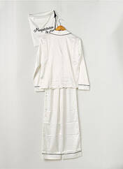 Pyjama blanc MON PETIT BIKINI pour femme seconde vue