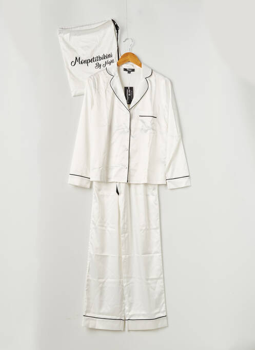 Pyjama blanc MON PETIT BIKINI pour femme