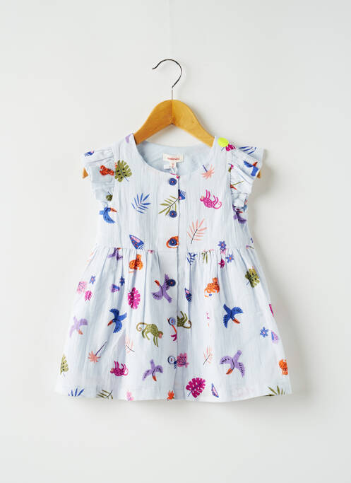 Robe mi-longue bleu CATIMINI pour fille