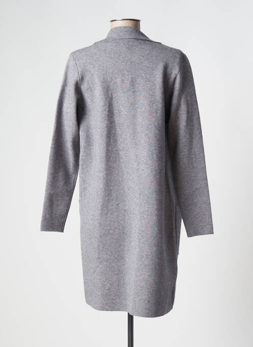 Gilet manches longues gris VERO MODA pour femme