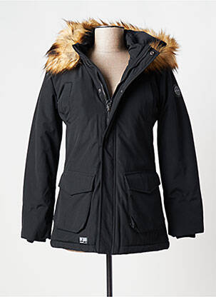 Parka noir REDSKINS pour fille