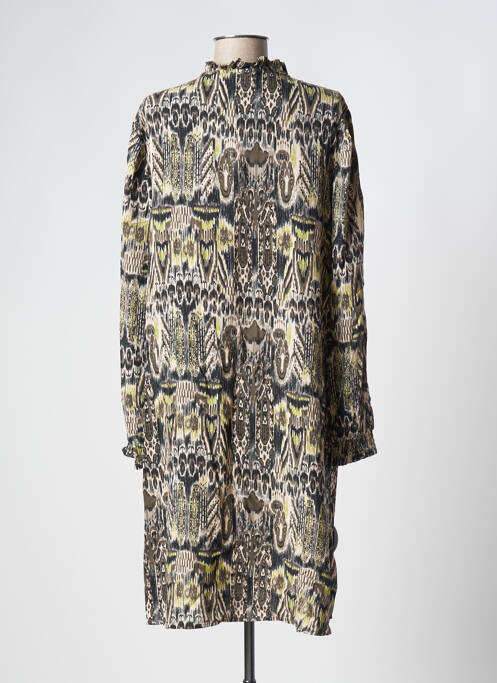 Robe mi-longue vert B.YOUNG pour femme