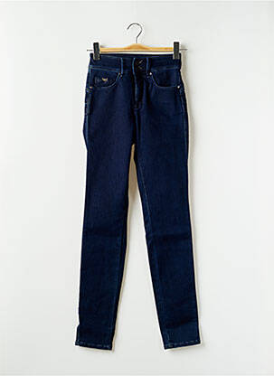 Jeans coupe slim slim taille haute bleu SALSA femme