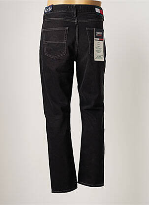 Jeans coupe droite sélection denim taille normale noir TOMMY HILFIGER homme