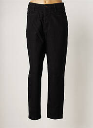 Jeans coupe droite taille haute taille haute noir REIKO femme