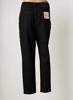 Jeans coupe droite taille haute taille haute noir REIKO femme
