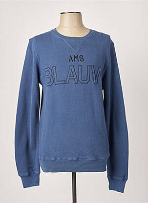 Sweat-shirt bleu SCOTCH & SODA pour homme
