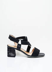 Sandales/Nu pieds noir FUGITIVE BY FRANCESCO ROSSI pour femme seconde vue