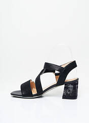 Sandales/Nu pieds noir FUGITIVE BY FRANCESCO ROSSI pour femme seconde vue