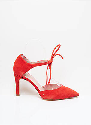 Sandales/Nu pieds rouge PEPE CASTELL pour femme
