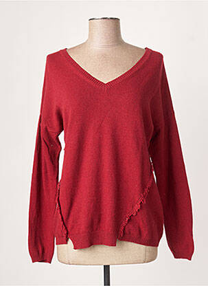 Pull rouge B.YU pour femme