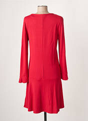 Robe mi-longue rouge SANDWICH pour femme seconde vue