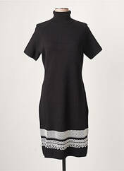 Robe pull noir LEO & UGO pour femme seconde vue