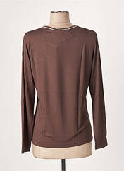 T-shirt marron KARTING pour femme seconde vue
