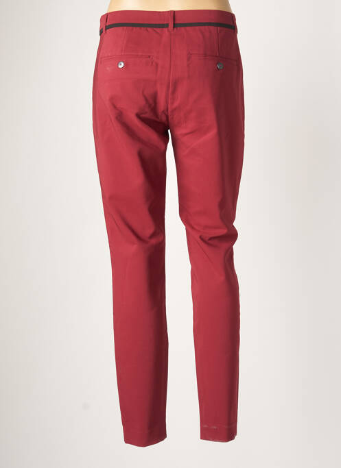 Pantalon chino rouge SANDWICH pour femme