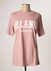 T-shirt rose JJXX pour femme seconde vue