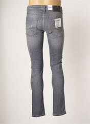 Jeans coupe slim gris JACK & JONES pour homme seconde vue