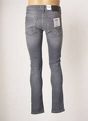Jeans skinny gris JACK & JONES pour homme seconde vue