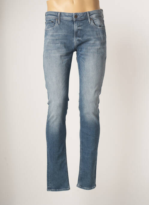 Jeans coupe slim bleu JACK & JONES pour homme