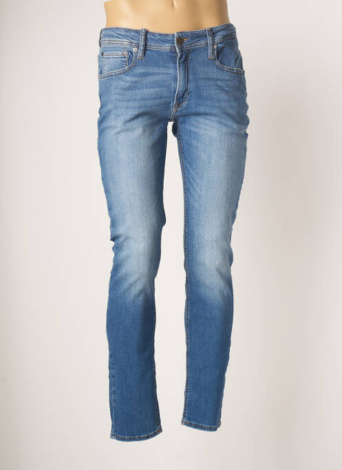 Jeans coupe slim bleu JACK & JONES pour homme