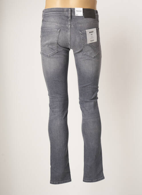 Jeans coupe slim gris JACK & JONES homme