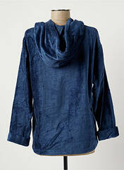 Sweat-shirt à capuche bleu BY MD pour femme seconde vue