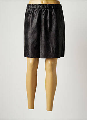 Jupe courte coupe droite noir SCHOOL RAG femme