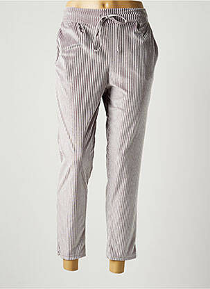 Pantalon 7/8 gris BY MD pour femme