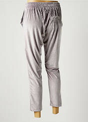 Pantalon 7/8 gris BY MD pour femme seconde vue