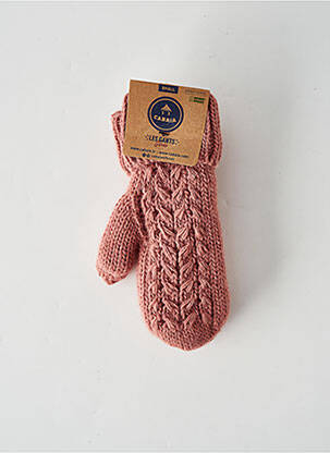 Gants rose CABAÏA pour enfant