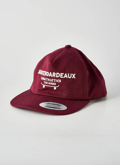 Casquette rouge YUPOONG pour homme