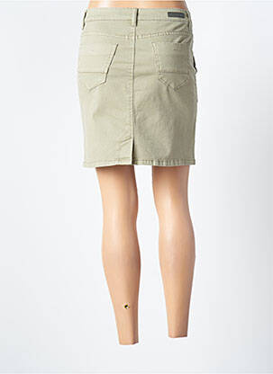 Jupe courte poches vert GEISHA femme