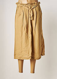 Jupe longue coupe évasée beige MKT STUDIO femme