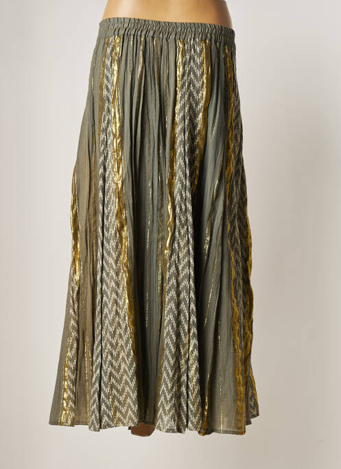 Jupe longue gris LOUIZON pour femme