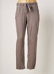 Pantalon droit gris MARIE-SIXTINE pour femme seconde vue